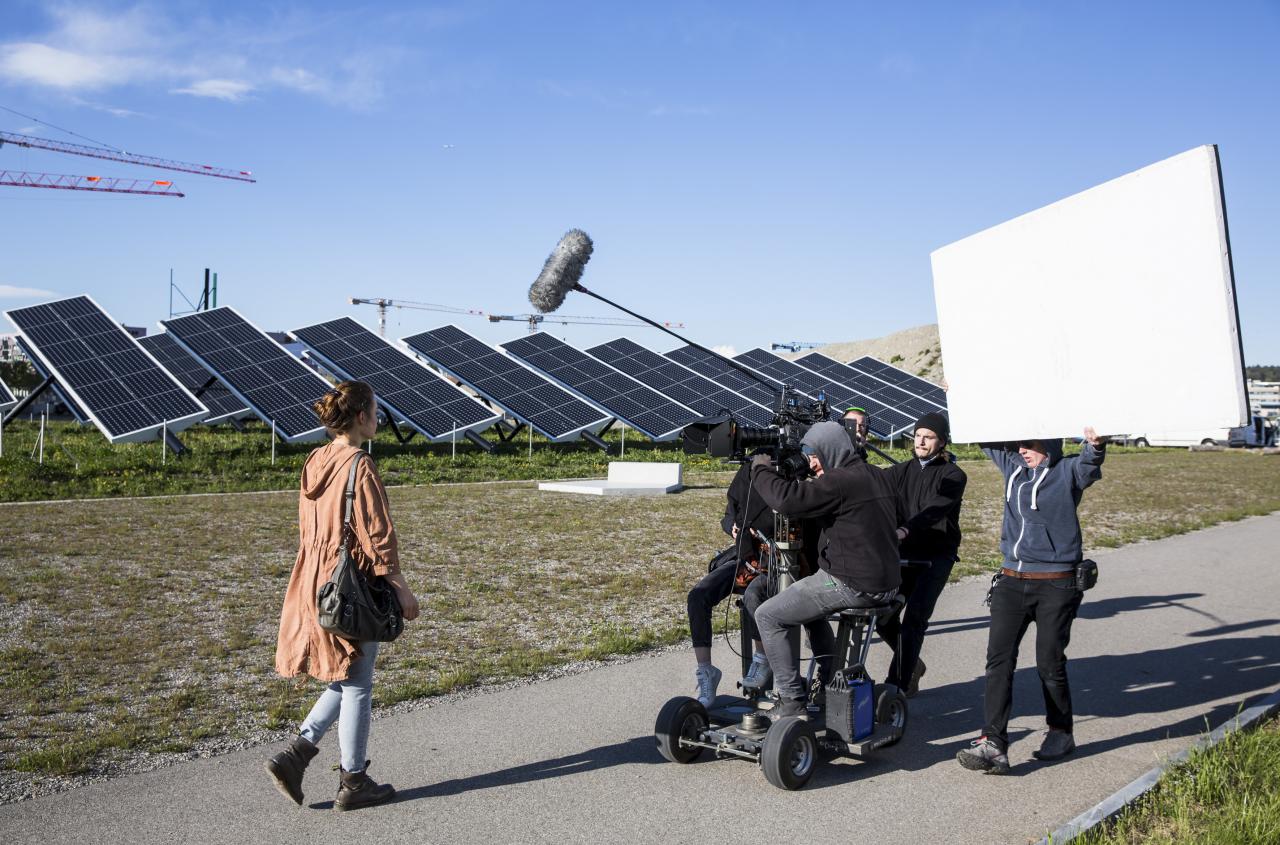 Tournage du film Les Heures-Encre © Nicolas Brodard Tournage du film Les Heures-Encre © Nicolas Brodard